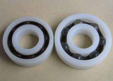 Rolamentos de esferas lisos plásticos do auge da elevada precisão dos rolamentos de POM